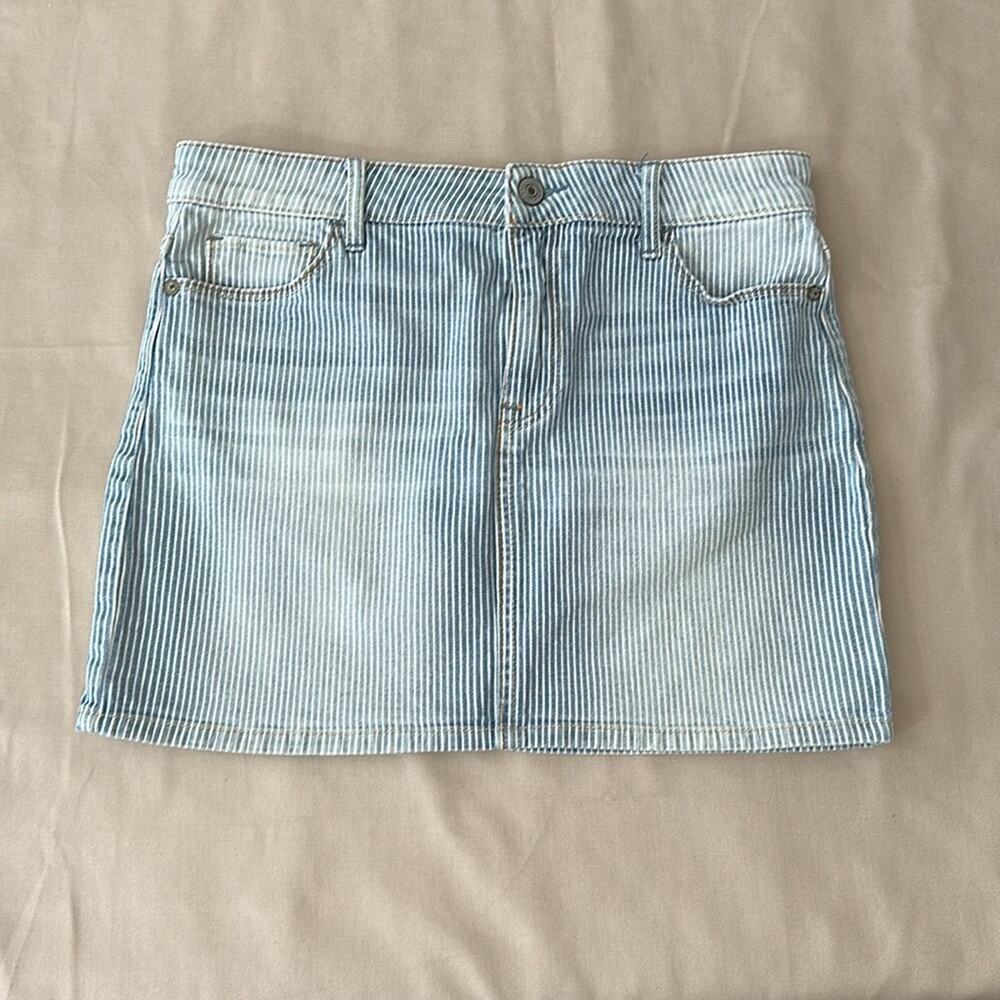 Abercrombie & Fitch denim mini skirt